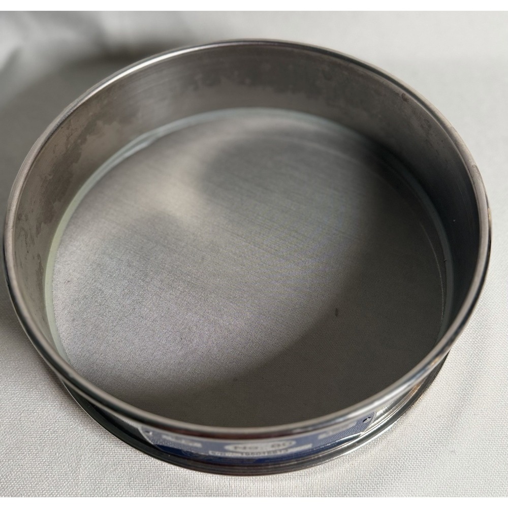 Gilson 8" Standard Test Sieve No. 80 180um All Stainless Steel ASTM E11 Lab - Picture 3 of 5